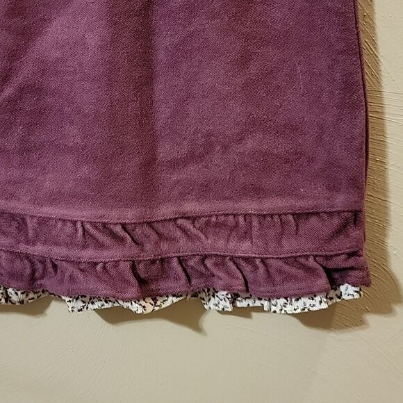 JANIE AND JACK PURPLISH-MAROON JUMPER DRESS, SIZE 12-18 MONTHS - Picture 5 of 8